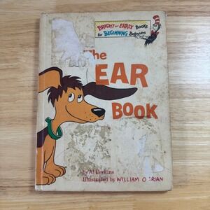 The Ear Book by Al Perkins 1968 Vintage Childrens Bright and‎ Early Books